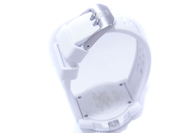 実際に弊社で買取させて頂いたluminox/ルミノックス ネイビーシールズ ホワイト/7050の画像 3枚目