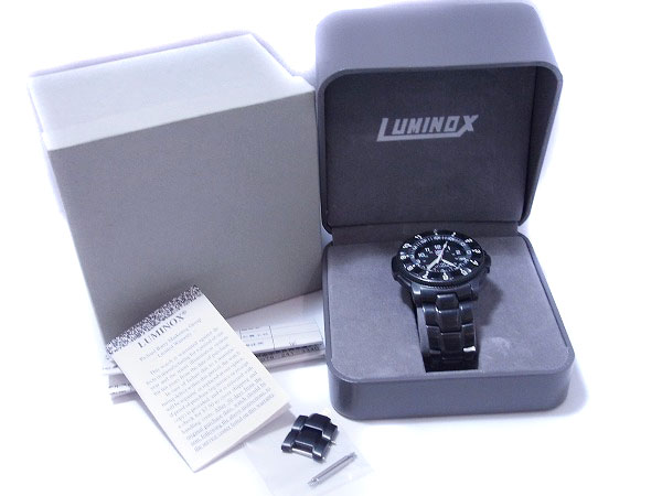 実際に弊社で買取させて頂いたルミノックス ナイトホーク パイロット専用ウォッチ F117の画像 7枚目