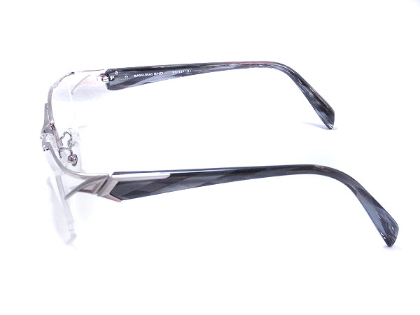 実際に弊社で買取させて頂いたSAMURAI SHO/サムライ翔 ブローメガネフレーム シルバー/SS-T21の画像 1枚目