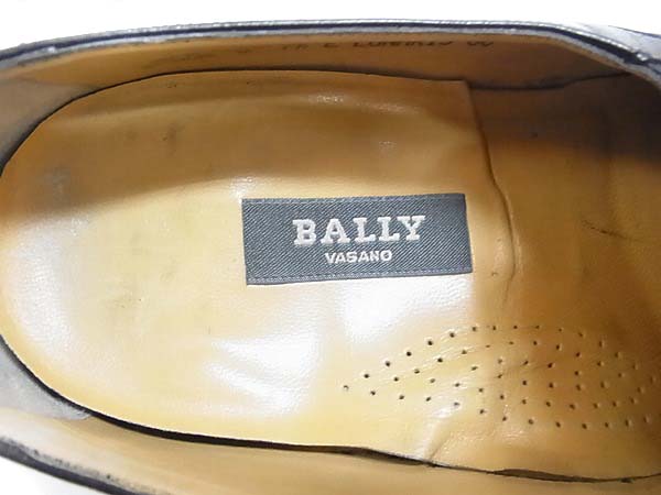 実際に弊社で買取させて頂いたBALLY/バリー レザー ビットローファー/シューズ 黒/7.5の画像 5枚目