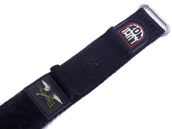 実際に弊社で買取させて頂いたLUMINOX/ルミノックス ナイトホーク 3400 黒 腕時計/F-117の画像 4枚目