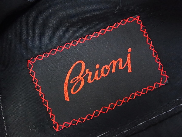 実際に弊社で買取させて頂いたBrioni/ブリオーニ ダブルスーツ セットアップ ストライプ/R7の画像 3枚目