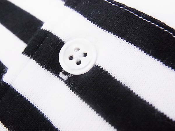 実際に弊社で買取させて頂いたuniform experiment FABRIC MIX REGULAR 16SS 切替シャツ 白/2の画像 7枚目