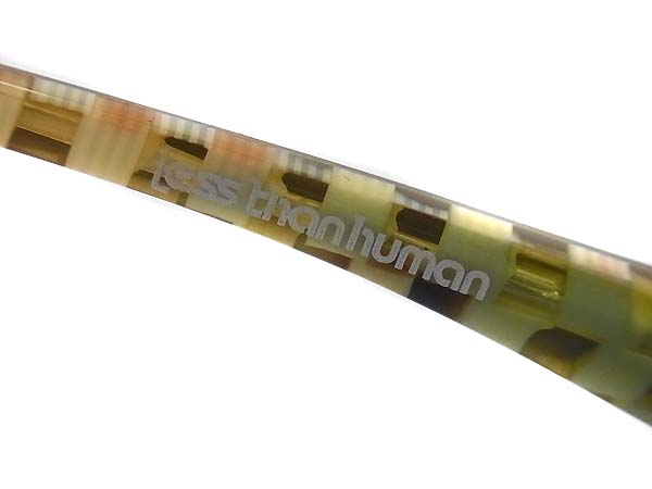 実際に弊社で買取させて頂いたLESSTHANHUMAN/レスザンヒューマン スクエア 眼鏡フレーム の画像 3枚目