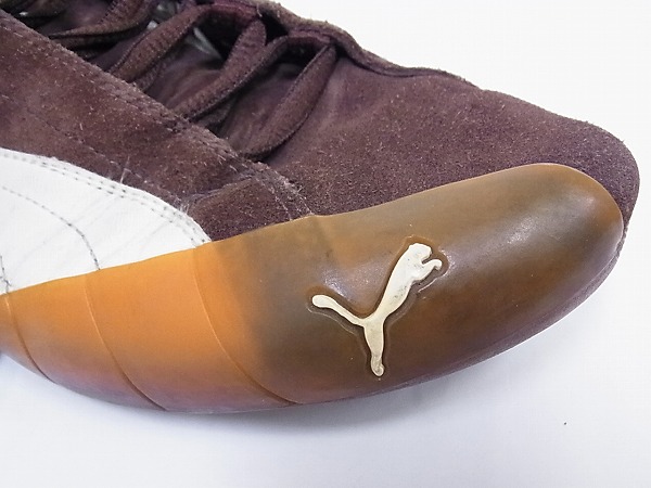 PUMA ブラウン ブラック スニーカー PUMA/プーマ ローカットスニーカー ブラウン 343718-03/26.5の