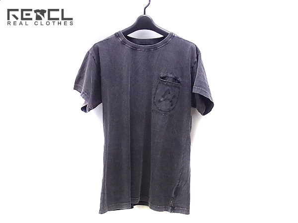 実際に弊社で買取させて頂いたARMANI JEANS/アルマーニ ジーンズ USED加工半袖Tシャツ/M