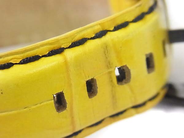 実際に弊社で買取させて頂いたHUNTING WORLD/ハンティングワールド アベンチュラ/HW006 黄黒の画像 6枚目