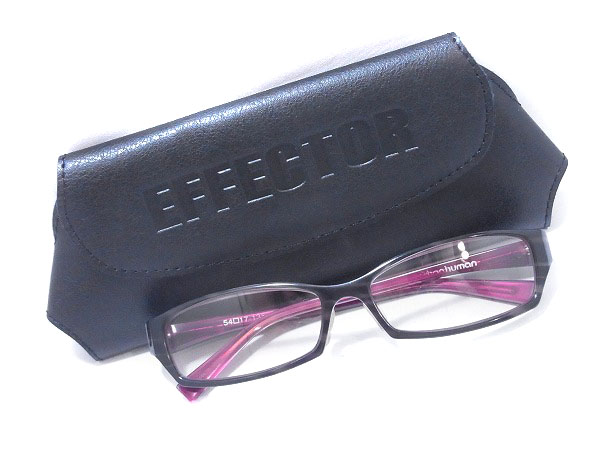 実際に弊社で買取させて頂いたless than human/レスザンヒューマン メガネフレーム 黒系の画像 7枚目