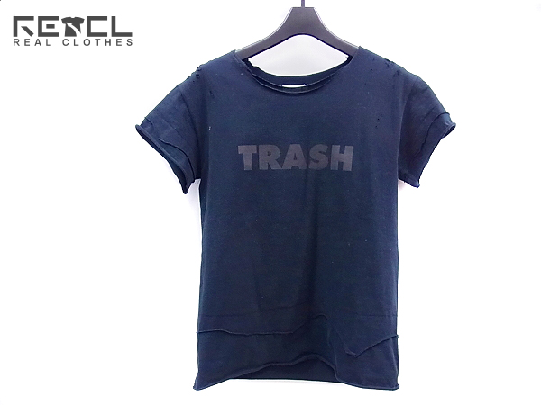 実際に弊社で買取させて頂いたThe SoloIst./ソロイスト×タンタン 15SS TRASH Tシャツ 黒 S