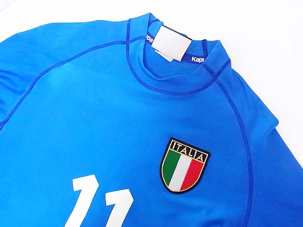 実際に弊社で買取させて頂いたKappa/カッパ イタリア代表 デルピエロ サッカーユニフォームの画像 2枚目