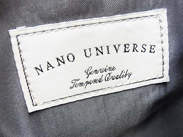 実際に弊社で買取させて頂いたnano･universe/ナノユニバース パイピングレザートートバッグの画像 5枚目