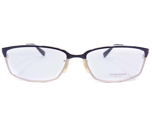 実際に弊社で買取させて頂いたOLIVER PEOPLES/オリバーピープルズ WEST MORE めがね/黒金の画像 6枚目