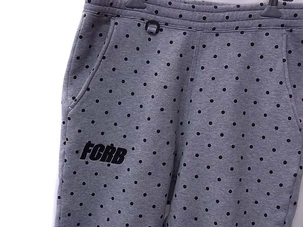 実際に弊社で買取させて頂いたSOPHNET.×NIKE FCRB/15AW DOT SWEAT PANT ブリストル グレー/Sの画像 1枚目