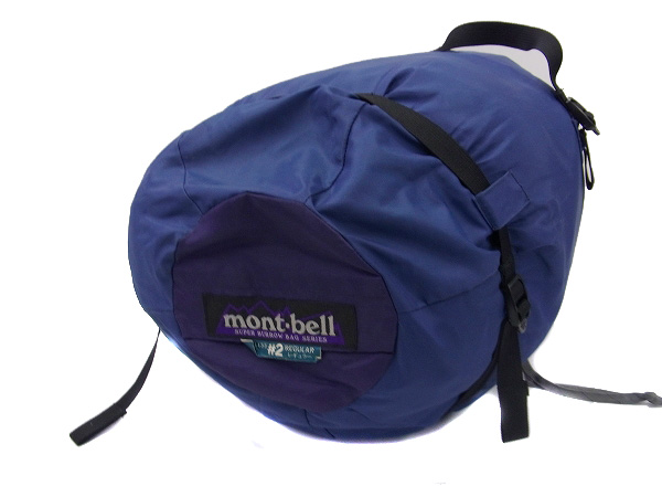 実際に弊社で買取させて頂いたmont-bell/モンベル 寝袋/シュラフ EXCELOFT　#2 パープルの画像 5枚目