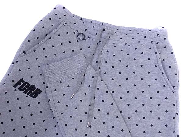 実際に弊社で買取させて頂いたSOPHNET.×NIKE FCRB/15AW DOT SWEAT PANT ブリストル グレー/Sの画像 4枚目