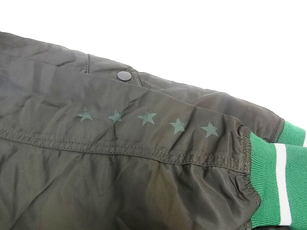 実際に弊社で買取させて頂いたUniform Experiment×ALPHA コラボ L-2B フライトジャケット/Lの画像 6枚目