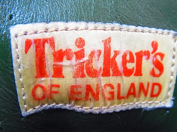 実際に弊社で買取させて頂いたTricker's/トリッカーズ ウィングチップ/カントリーブーツ UK7の画像 7枚目