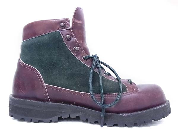 実際に弊社で買取させて頂いたDanner/ダナー エクスプローラー ブーツ ブラウン×緑/30600X/8の画像 4枚目