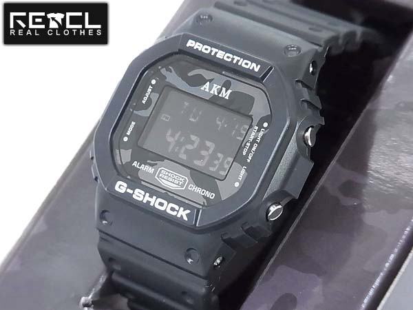 実際に弊社で買取させて頂いたG-SHOCK/G-ショック×AKM 15AW-16SS 10周年モデル DW-5600E