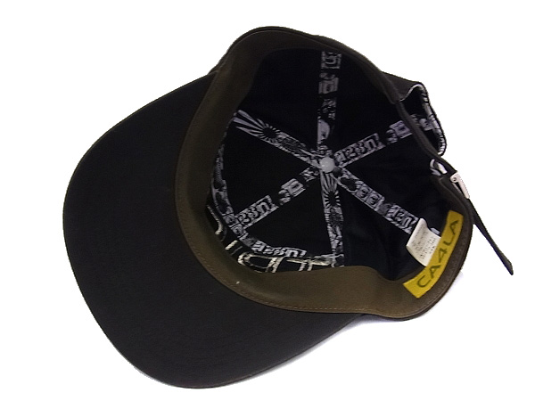 実際に弊社で買取させて頂いたCA4LA/カシラ ワークキャップ 刺繍 ブラック等/2点セットの画像 3枚目