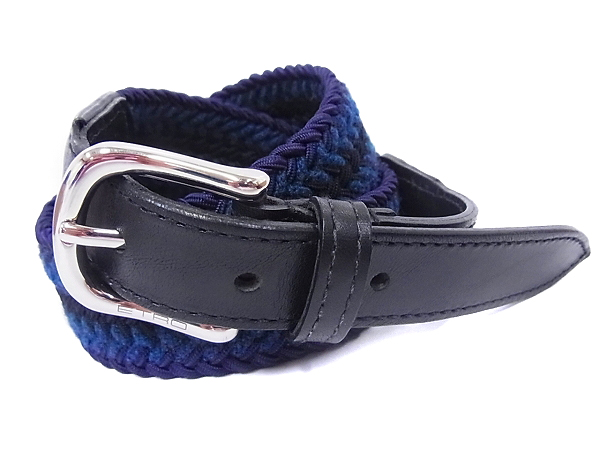 実際に弊社で買取させて頂いたETRO/エトロ レザー メタルバッグル プレーンベルト 2点セットの画像 1枚目