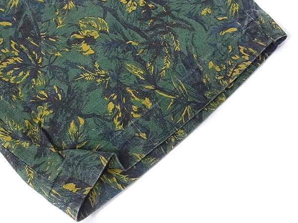 実際に弊社で買取させて頂いたDELUXE/デラックス ハーフパンツ サファリ柄 グリーン系 XLの画像 8枚目