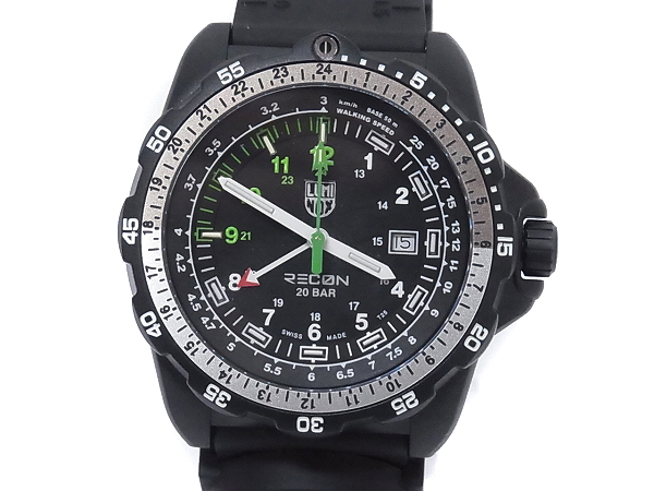 実際に弊社で買取させて頂いたルミノックス[6万↑]Recon Nav Spc 8830 Series /リーコン 黒の画像 2枚目