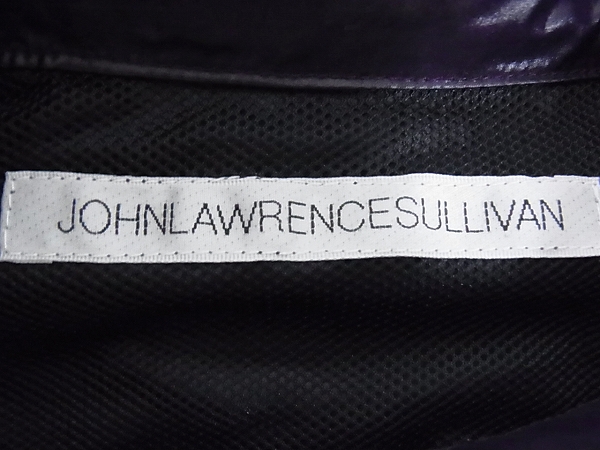 実際に弊社で買取させて頂いたジョン ローレンス サリバン ナイロンジャケット パープル/36の画像 2枚目