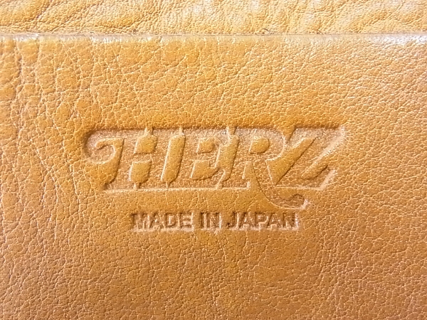 実際に弊社で買取させて頂いたHertz/ヘルツ 口枠ベルトポーチ/メディスンバッグ キャメルの画像 2枚目