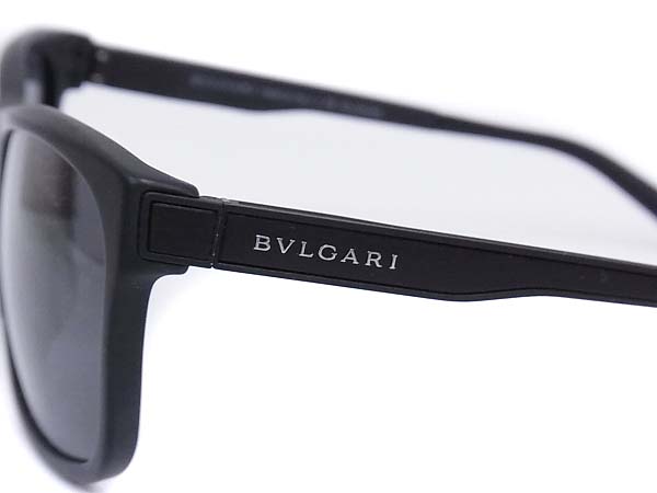 実際に弊社で買取させて頂いたBVLGARI/ブルガリ スクエアサングラス マッドブラック/7024-Fの画像 3枚目