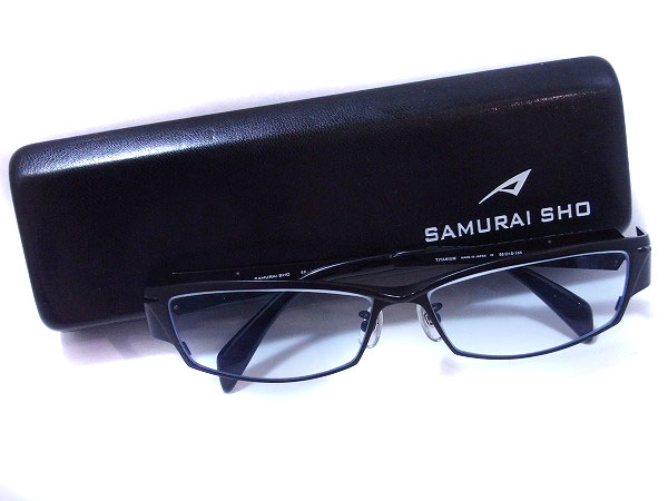 実際に弊社で買取させて頂いたSAMURAI SHO/サムライ翔 眼鏡フレーム フルリム SS-J8 #4の画像 7枚目