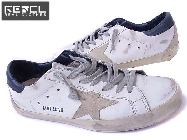 実際に弊社で買取させて頂いたGOLDEN GOOSE/ゴールデングース SUPER STAR 加工スニーカー/42