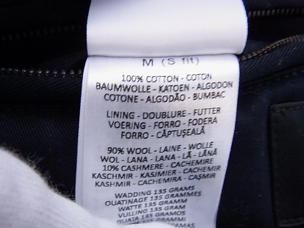 実際に弊社で買取させて頂いたdunhill/ダンヒル ファー付き/ダウンジャケット ネイビー/Mの画像 5枚目
