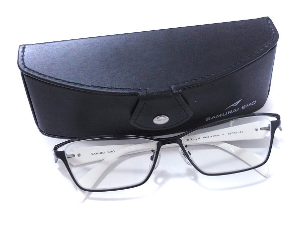 実際に弊社で買取させて頂いたサムライ翔 2015年 メガネフレーム フルリム SS-T22 #3の画像 7枚目