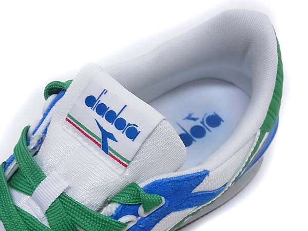 実際に弊社で買取させて頂いたDIADORA/ディアドラ TITAN Ⅱ/タイタン スニーカー 青/緑/白 28の画像 5枚目