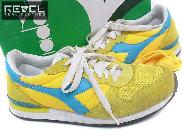 実際に弊社で買取させて頂いたDIADORA/ディアドラ カマロ スニーカー 黄 159886-C5743/26.0