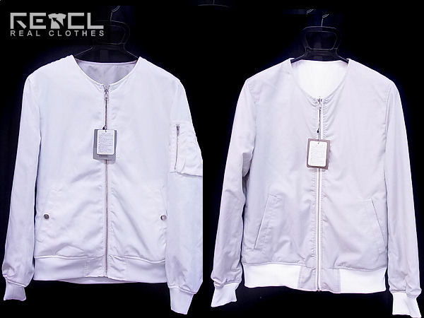 実際に弊社で買取させて頂いた[未使用]HARE/ハレ リバーシブルノーカラーMA-1ジャケット/S
