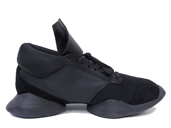 実際に弊社で買取させて頂いたadidas/アディダス×Rick Owens【6万↑】RUNNER 黒/M17300/26.5の画像 3枚目