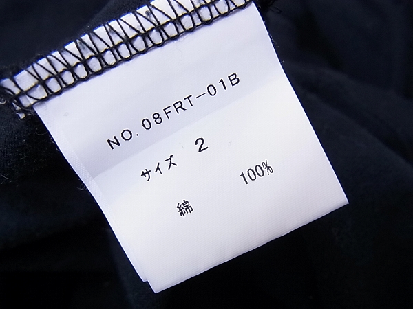 実際に弊社で買取させて頂いたroar/ロアー バック2丁拳銃スワロ 長袖Tシャツ ブラック/2の画像 3枚目