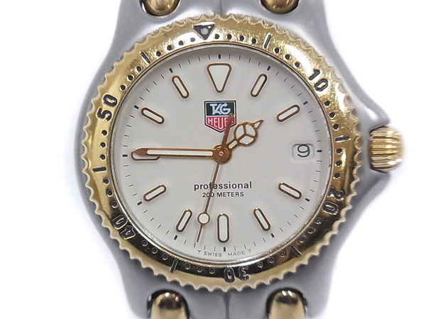 実際に弊社で買取させて頂いたTAG HEUER/タグホイヤー ダイバーズウォッチ S95 713K/200Mの画像 1枚目