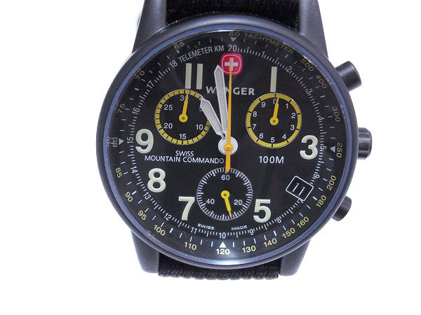 WENGER/ウェンガー 海猿モデル クロノグラフ 腕時計 70705XLの買取実績