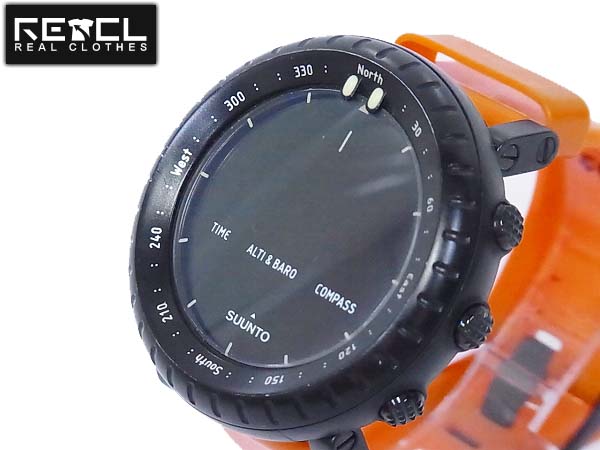 実際に弊社で買取させて頂いたSUUNTO/スント Core オレンジ アウトドアウォッチSS013317010