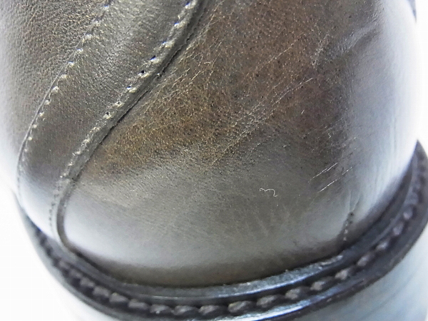 実際に弊社で買取させて頂いたdunhill/ダンヒル レザー マウンテンブーツ 茶 L1K550Z/43の画像 9枚目