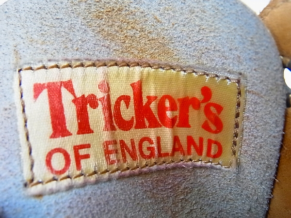 実際に弊社で買取させて頂いたTrickers/トリッカーズ ウィングチップ カントリーブーツ5180/5の画像 5枚目