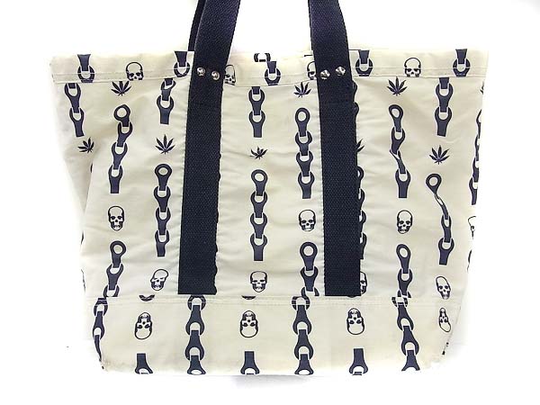 実際に弊社で買取させて頂いたlucien pellat-finet/ルシアンペラフィネ トートバッグ 総柄の画像 1枚目