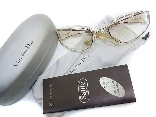 実際に弊社で買取させて頂いたChristian Dior/ディオール TRAILER PARK サングラス 銀系の画像 6枚目