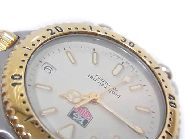 実際に弊社で買取させて頂いたTAG HEUER/タグホイヤー ダイバーズウォッチ S95 713K/200Mの画像 6枚目