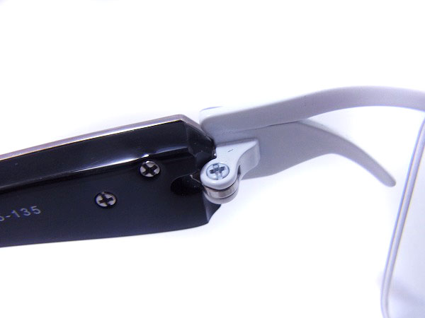実際に弊社で買取させて頂いたSAMURAI SHO/サムライ翔 ハーフリムメガネフレーム SS-T21 #2の画像 4枚目