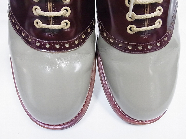 REGAL×GladHand ケンコバ着用 サドルシューズ 606S-GH 灰茶/25の買取