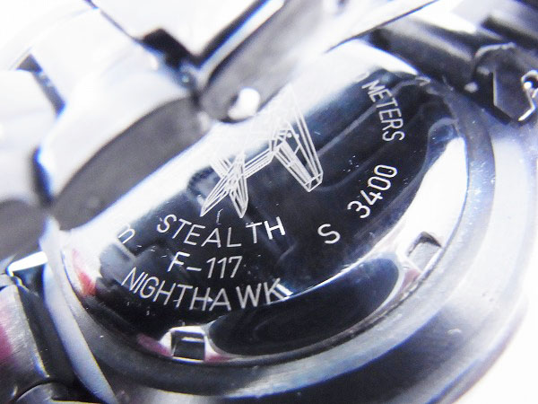 実際に弊社で買取させて頂いたルミノックス ナイトホーク パイロット専用ウォッチ F117の画像 5枚目